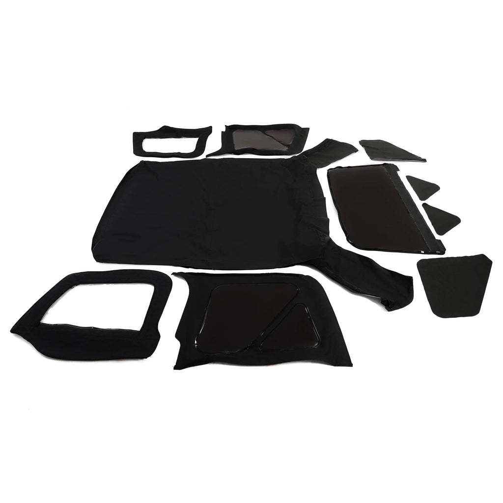 Set of 6 Soft Top and Upper Skins for Jeep Wrangler TJ (1997–2006)