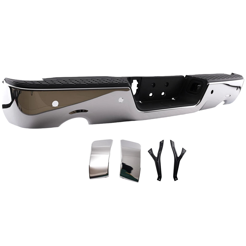 Chrome Rear Bumper for Ram 1500/2500/3500 (2013–2018)
