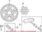 TPMS Sensor for Lexus GX470 LX470 (2003–2009)