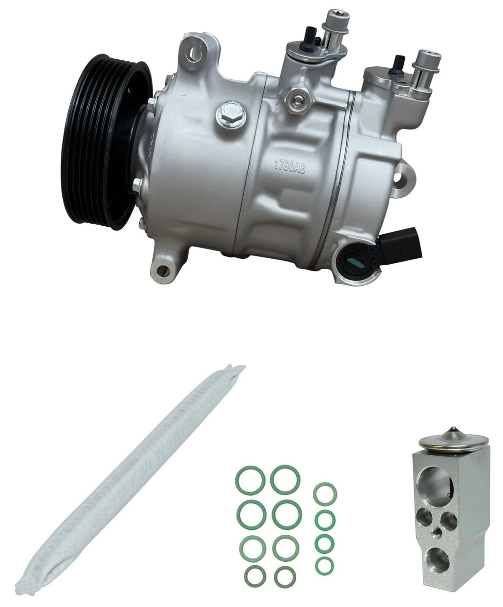 AC Compressor Kit Replacement for Audi Q7 2.0L 3.0L (2017–2018)