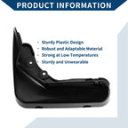 Set of 4 Mud Flaps Splash Guards for Mercedes-Benz E Class (2008–2013)