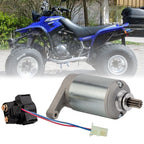 Starter & Starter Relay Solenoid for Yamaha Kodiak 400 YFM400 (1993–1998)