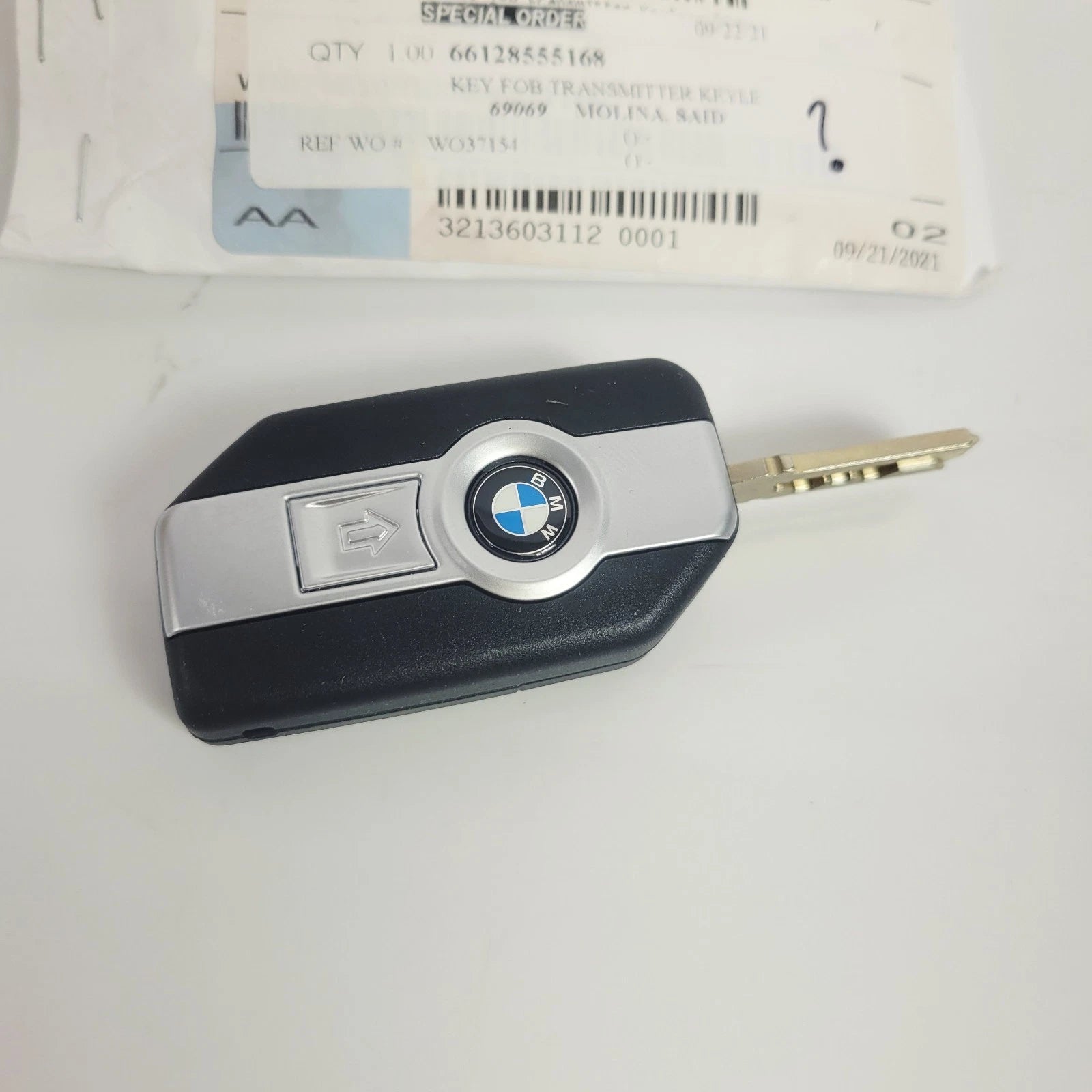 Keyless Ride Key Fob for BMW R1250GS S1000XR F850GS (OEM 66127108718)