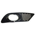 Replacement Black Chrome Passenger Side Front Outer Bumper Grille