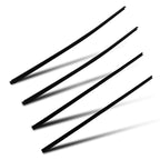 Set of 4 Front Window Weatherstrip Seals for Nissan Hardbody Navara D21 (1986–1997)