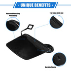 Tow Hook Eye Hole Cover for BMW 320i (2013–2018) - Plastic Black