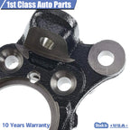 Set of 2 Front Left & Right Steering Knuckles for Audi VW A3 Q3 Tiguan GTI Golf (2006–2018)