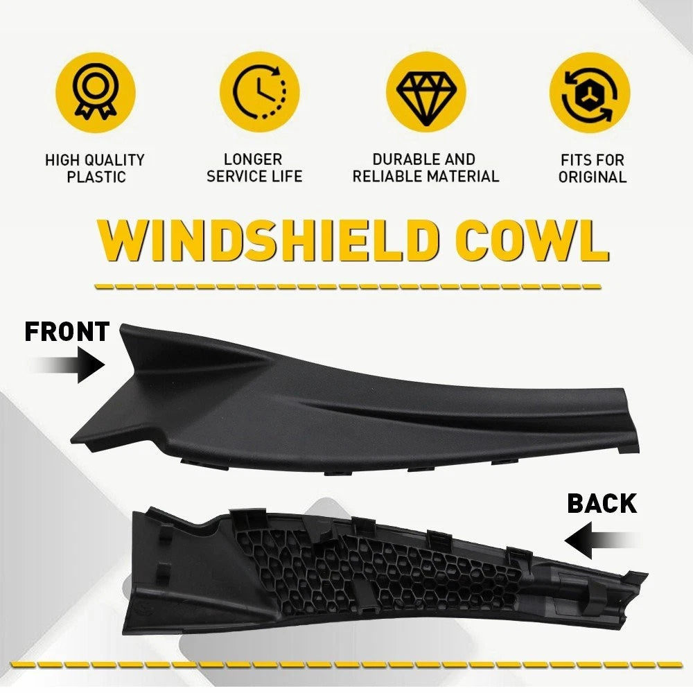 Wiper Cowl Cover Trim Panel for Infiniti QX60 (2016–2020) 1-5X