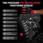 Programmed TPMS Tire Pressure Sensor for Chevy GMC Cadillac (2015-2022)