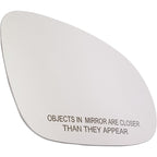 Heated Left Side Mirror Glass for VW Jetta, Passat, Rabbit
