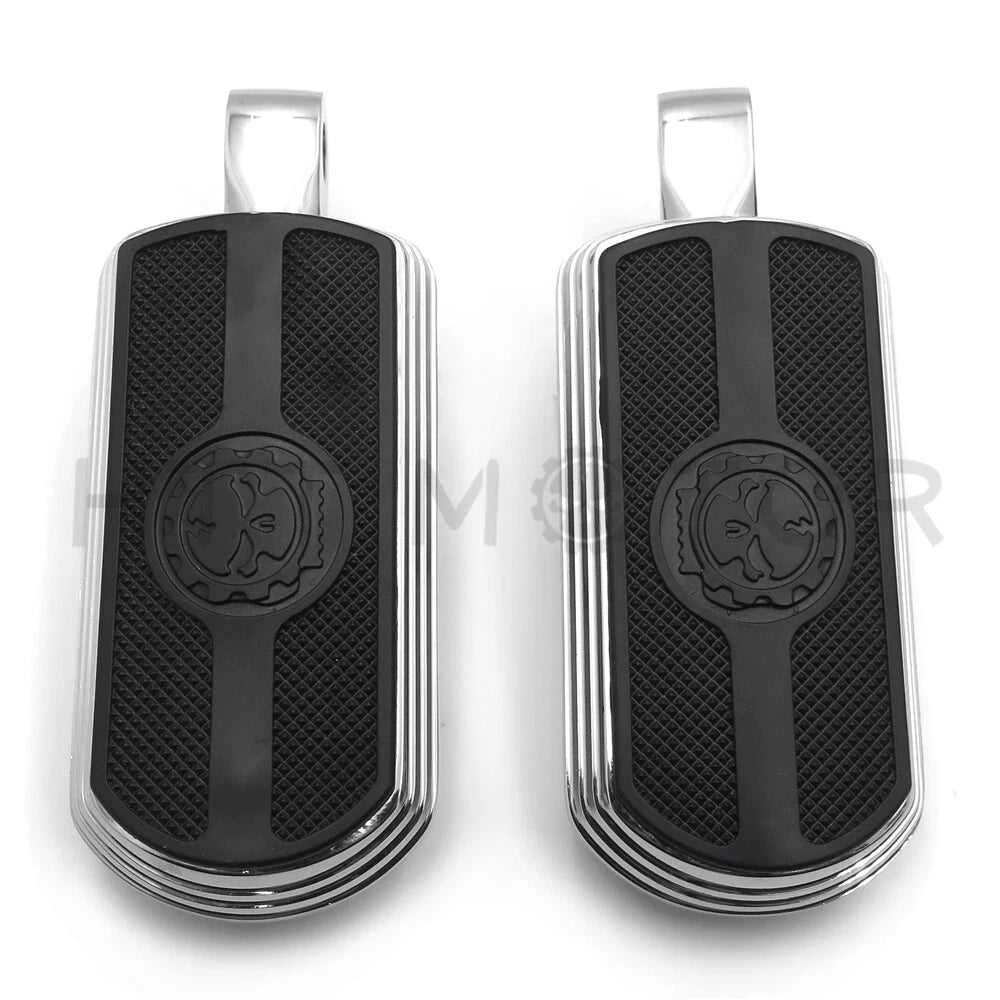 Skull Rubber Footpeg for Suzuki Boulevard Intruder S83 VS1400 Marauder 800 VZ800