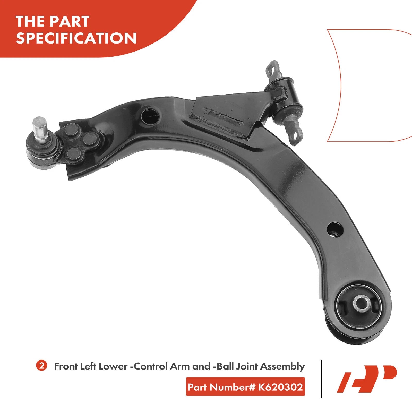 10x Front Control Arm with Ball Joint for Chevy HHR Pontiac (2006–2011)