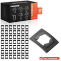 50Pcs Door Hinge Pins & Flat Nut Clips for Chevy 
