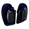 Lower Vented Fairings for Harley Road Glide (2014-2024) Zephyr Blue Sunglo