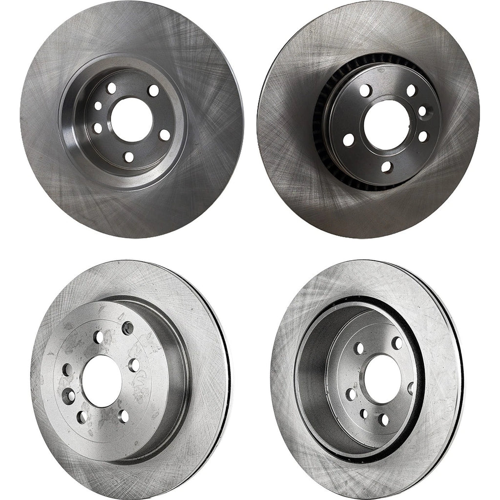 Front & Rear Brake Disc Rotors for Land Rover LR2 (2008–2012)