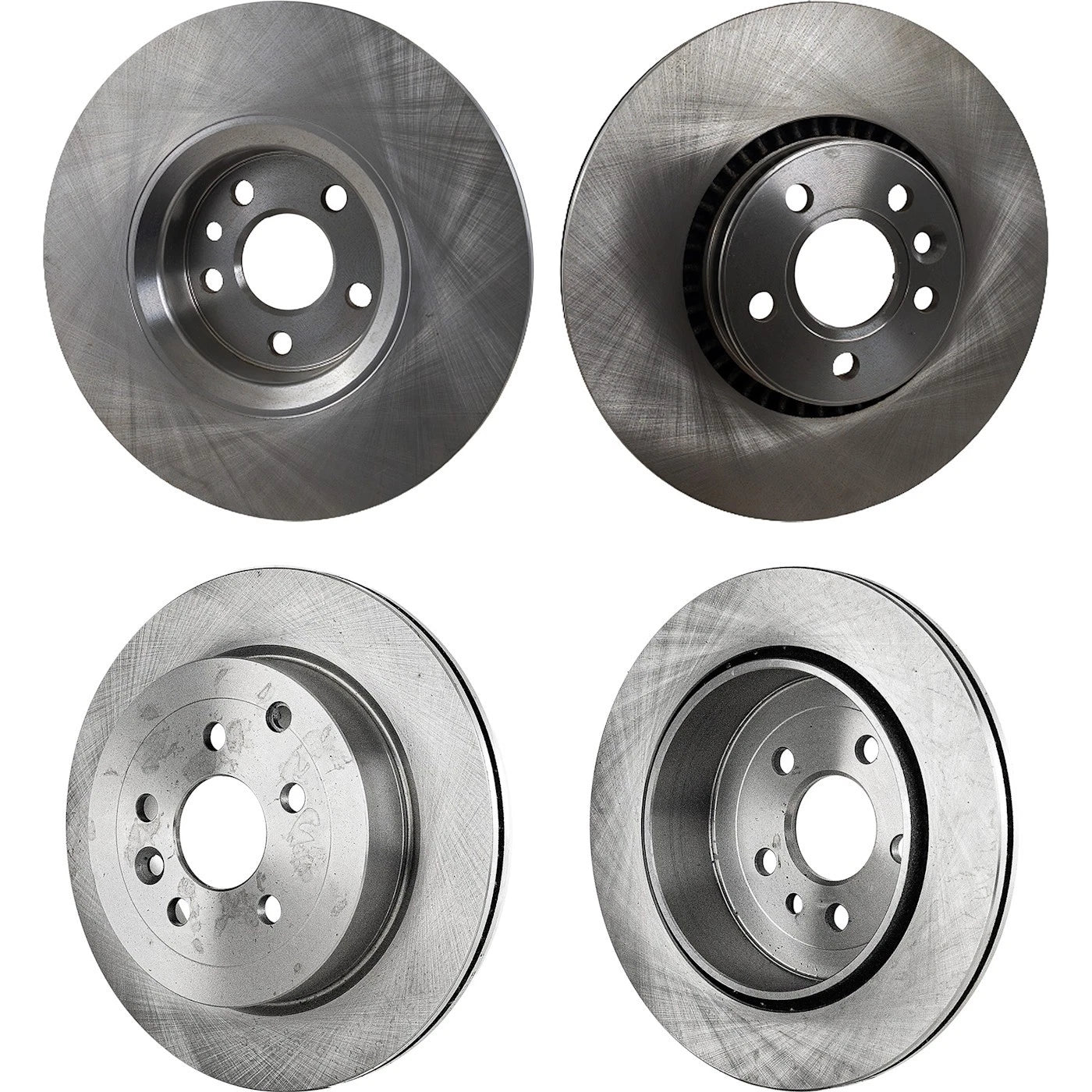 Front & Rear Brake Disc Rotors for Land Rover LR2 (2008–2012)