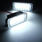 2X 18SMD LED License Plate Light for Ford Fiesta Focus Mondeo Kuga