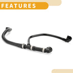 Radiator Hose for BMW 230i (2017–2021) No. 17128616914 Rubber Black