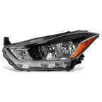 Driver Left Chrome Housing Amber Corner Headlight Lamp for Nissan Kicks (2018–2020)