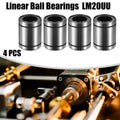 Set of 4 LM20UU Linear Ball Bearings for Cars (20mm ID x 32mm OD x 42mm)