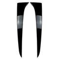 ABS Glossy Black Rear Window Spoiler Trim Covers for Skoda Kamiq (2019-2023)