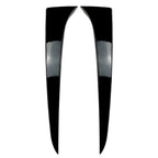 ABS Glossy Black Rear Window Spoiler Trim Covers for Skoda Kamiq (2019-2023)