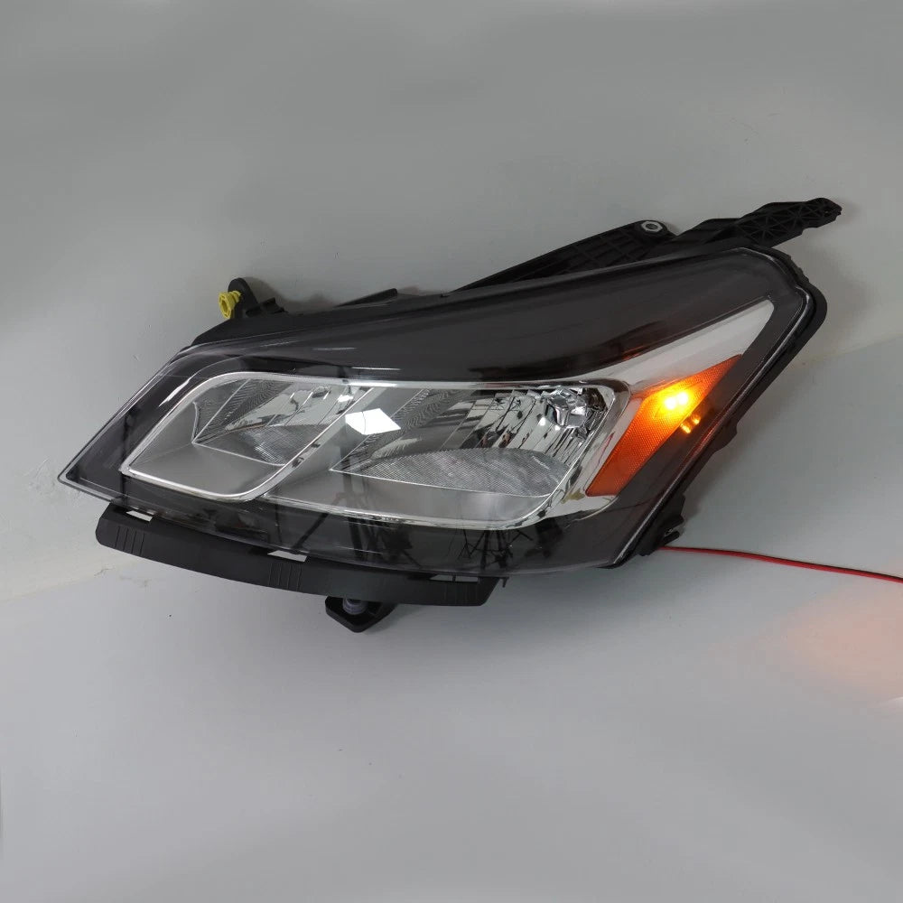 Headlight for Chevy Traverse (2013–2017) Driver Side Halogen Black