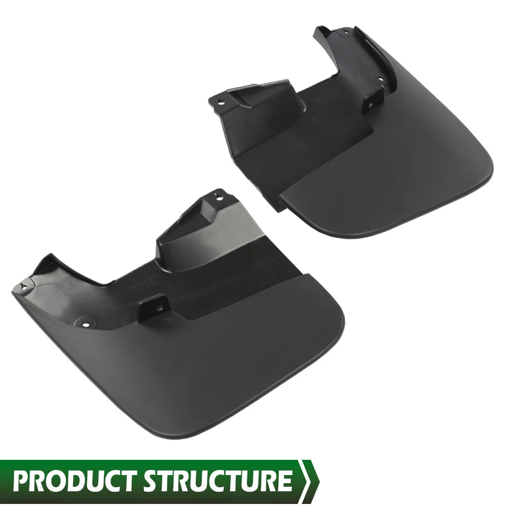 Set of 4 Mud Flaps for Toyota Tundra (2007–2013)
