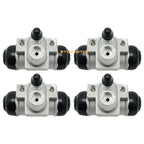 Brake Wheel Cylinder & Brake Shoes Kit for Kawasaki UTV KAF400 Mule (2000–2006)