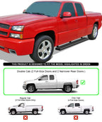 iBoard 6" Side Step for Chevy Silverado/GMC Sierra (1999-2013)
