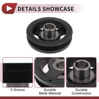 Engine Harmonic Balancer Crankshaft Pulley for GMC Terrain (2018–2020) No.12626962