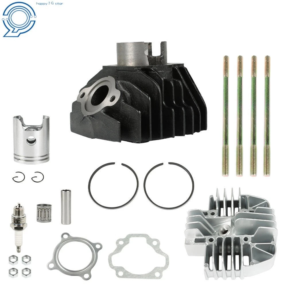 47mm Cylinder Piston Ring Gasket Kit for Yamaha PW80 (1983–2006)