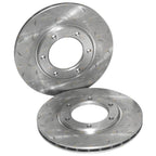 Slotted Front Disc Brake Rotors for Patrol GQ MQ MK Y60 (1981-1996)