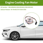 Radiator Fan Motor for Honda CR-V (2010-2016) 1 x Motor