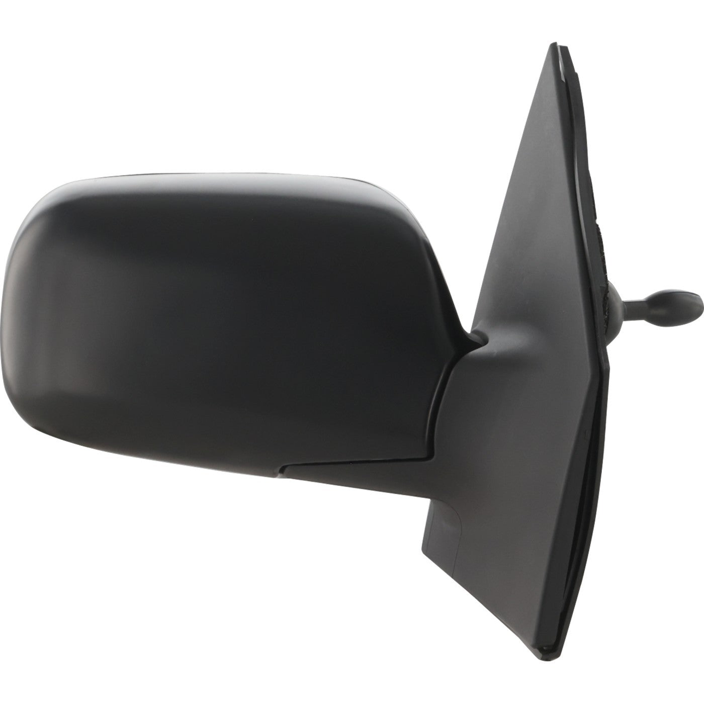 Manual Remote Mirror for Toyota Echo (2000–2005) Passenger Side Textured Black