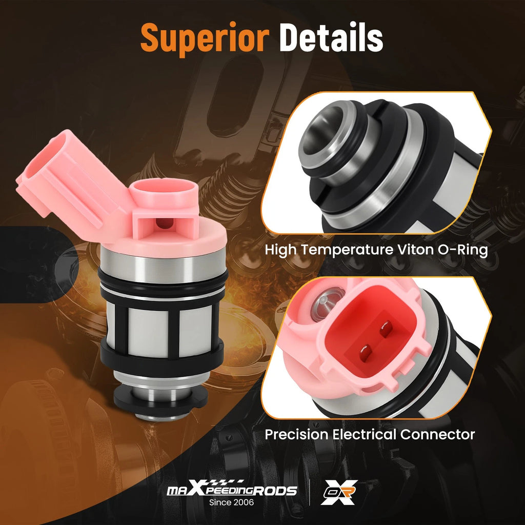 Fuel Injector Set for Nissan Pathfinder Xterra Frontier (2005–2007)