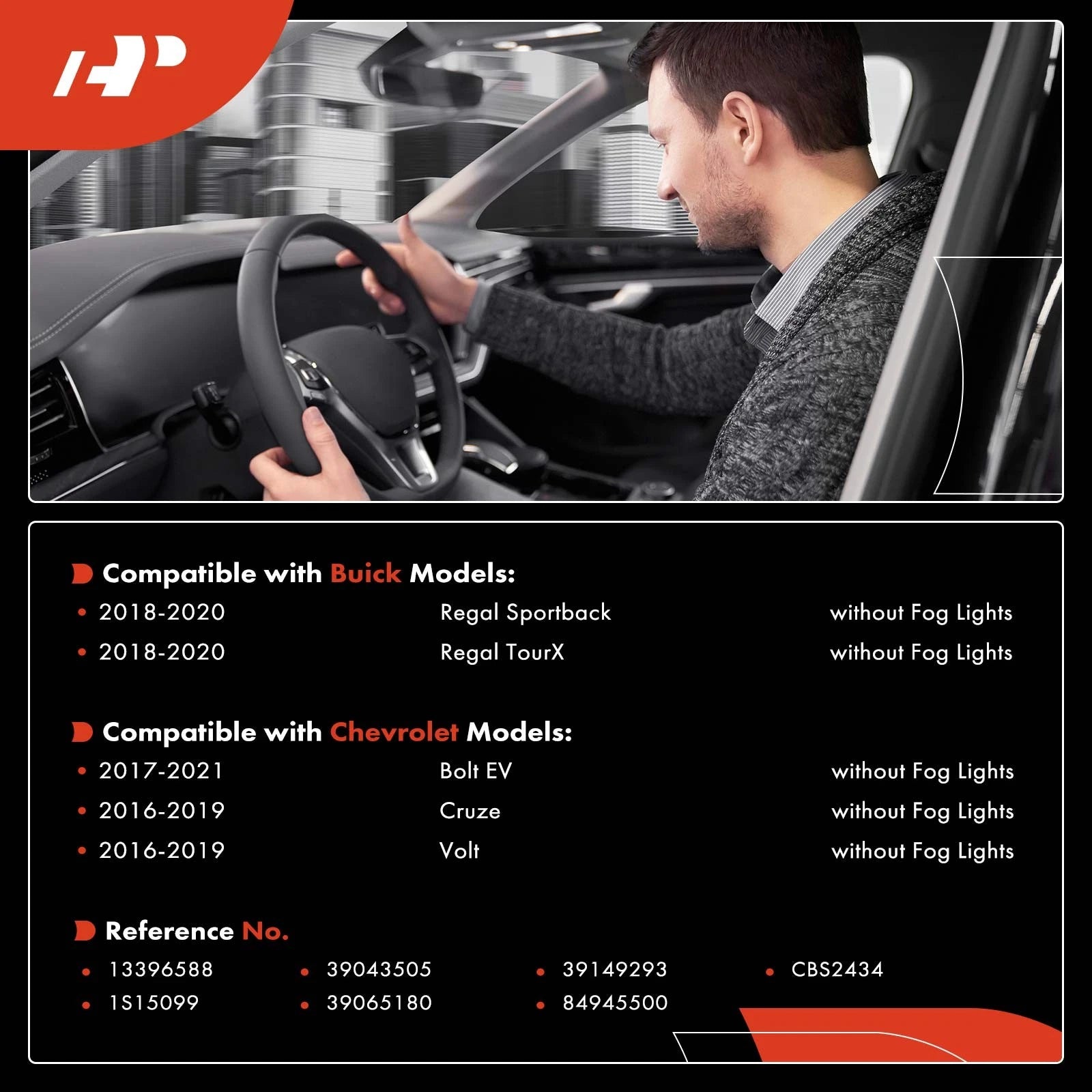 Turn Signal Switch for Chevy Cruze, Volt, Buick Regal Sportback (2016–2019)