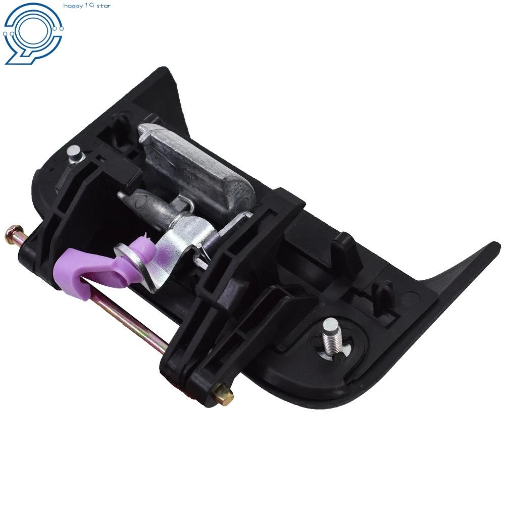 Rear Passenger Exterior Door Handle for Jeep Compass (2007–2016) Black Plastic