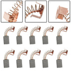 10 Pairs Carbon Brushes for Angle Grinder Motor (Power Tool)