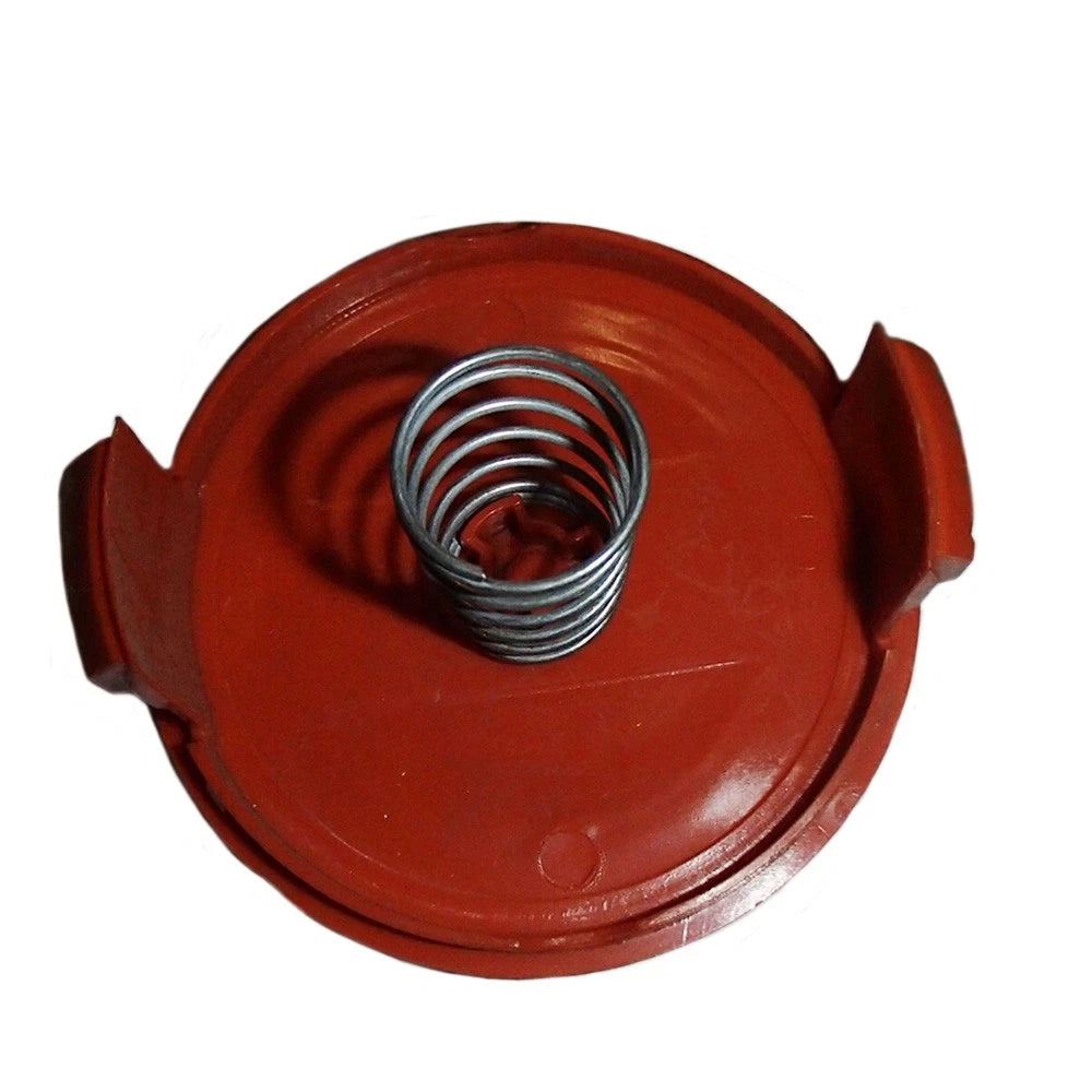 Spool Cap and Spring for Black + Decker AFS Trimmer (RC-100-P, GH400, GH500, GH60)