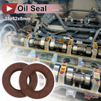 2X Oil Seal Rotary Shaft Seal FKM Rubber 35x62x8mm for Various Models 