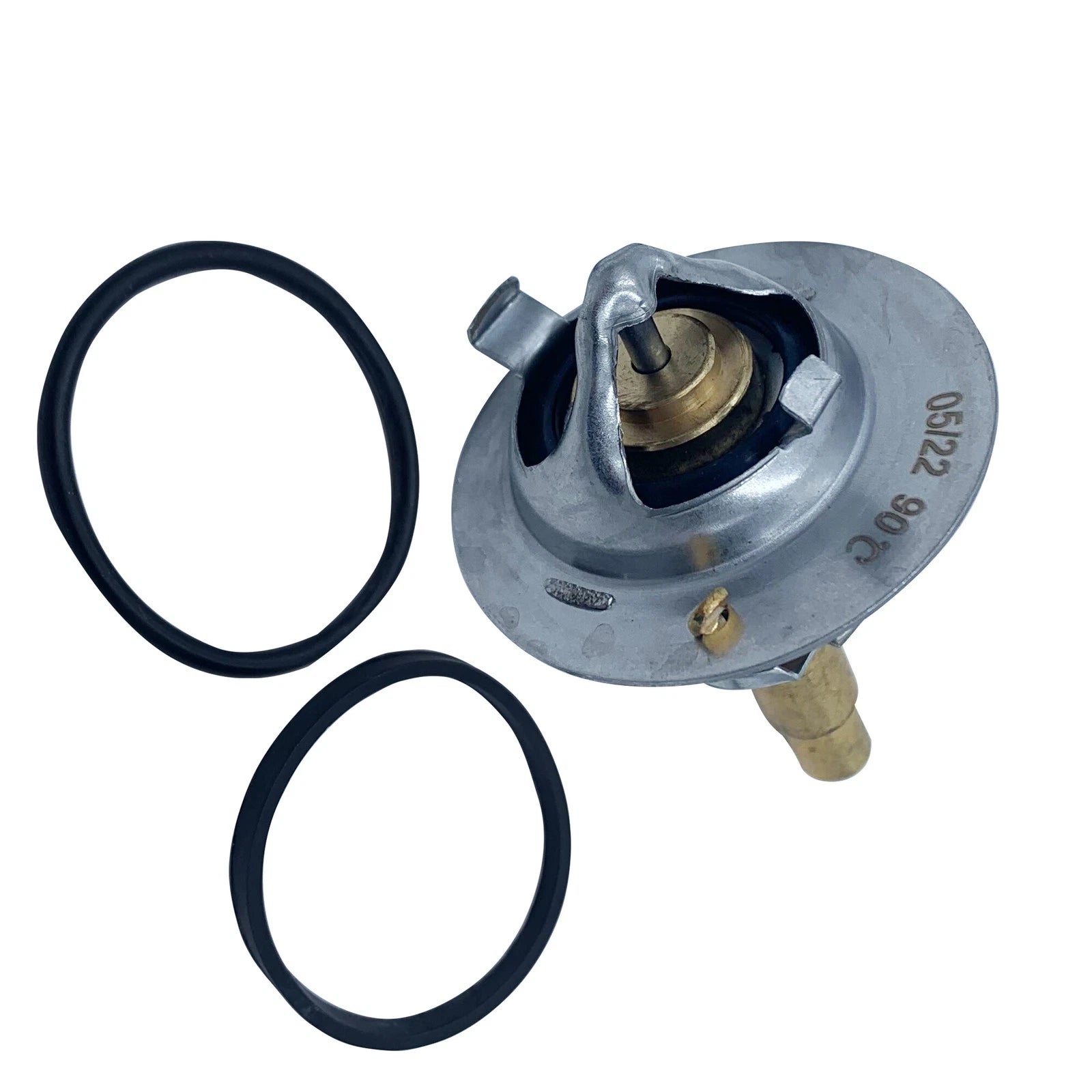 Engine Coolant Thermostat with O-rings for Mercedes-Benz C230 (2003–2005) 2712000015