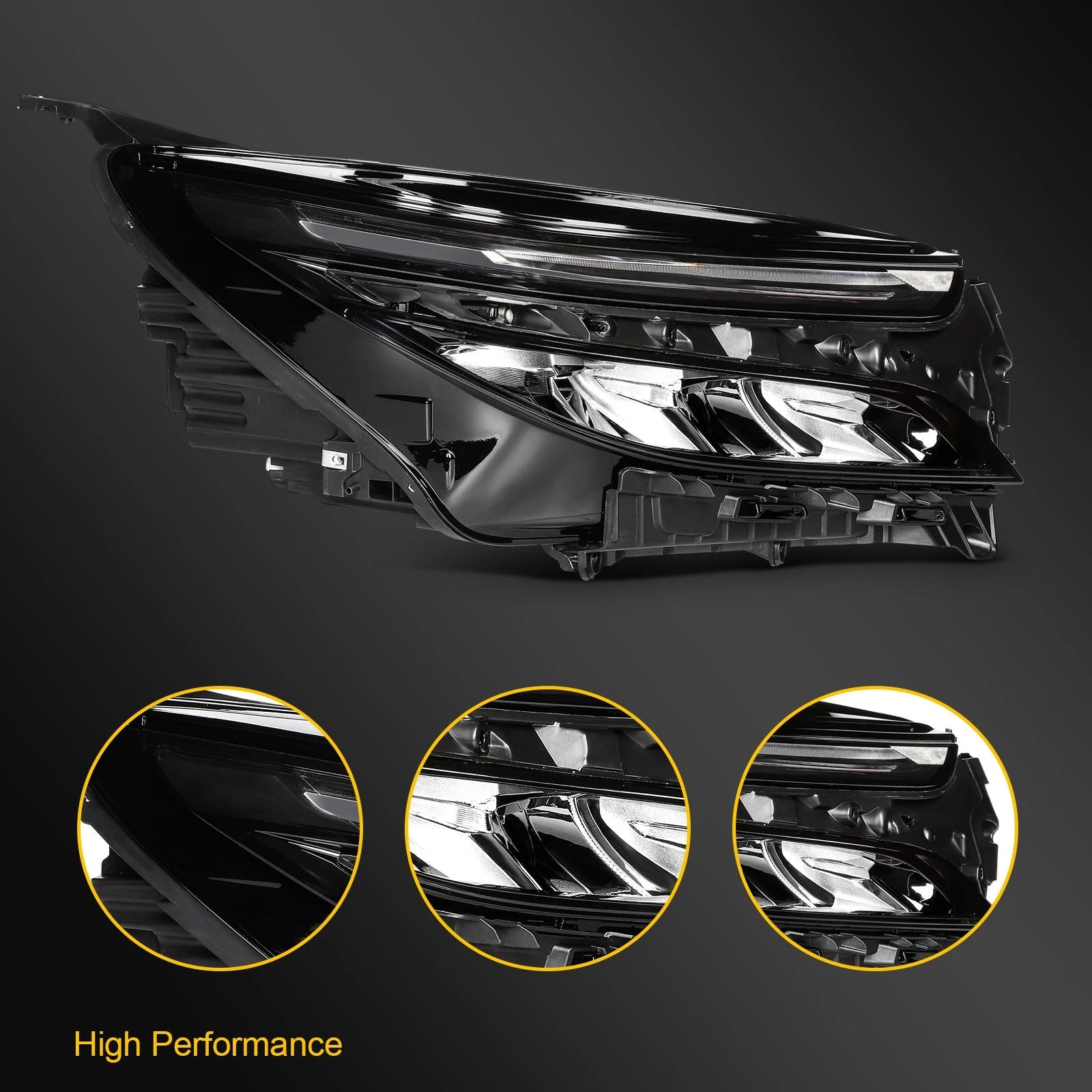 Full LED Left Side Headlight for Chevrolet Equinox (2022–2024)