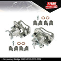 Set of 2 Rear Brake Calipers with Bracket for Dodge Journey (2009–2012)