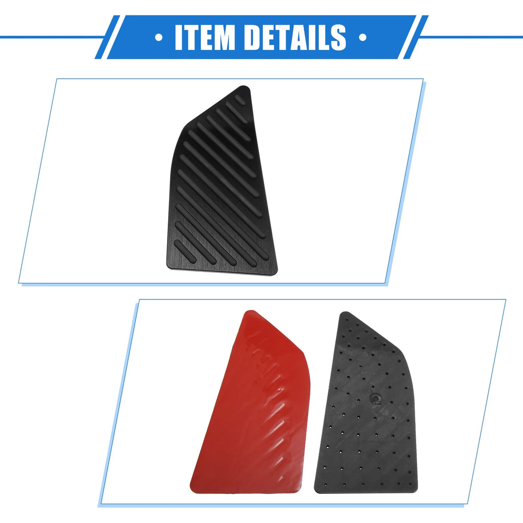 Foot Rest Pedal Cover for Toyota Corolla (2019–2020) Aluminum Alloy Black