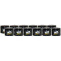 Set of 12 Engine Oil Filters for Chrysler Dodge Hyundai Mazda (GAS)