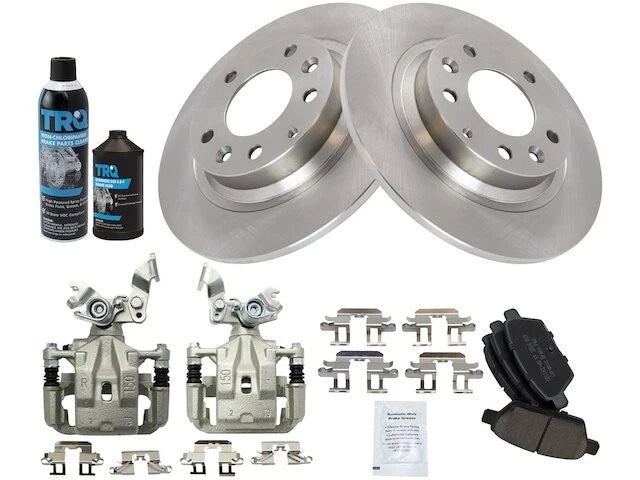 Rear Brake Pad Rotor Caliper Set for Mazda 6 (2006–2013) XH679CY