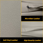 2X Seat Armrest Leather Cover for Chrysler Town & Country (2011–2016) Beige EPY
