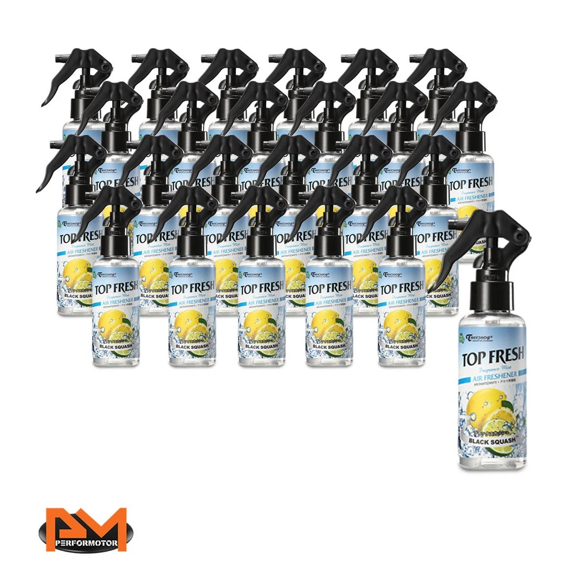Air Freshener for Car/Office (100ml, Black Squash Scent)