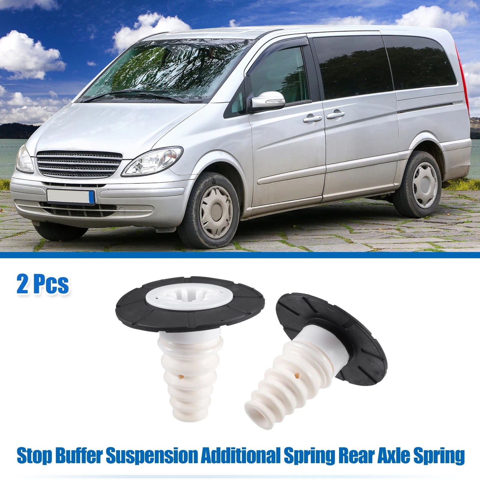 2X Stop Buffer Suspension Spring for Mercedes-Benz Metris (2016–2023)